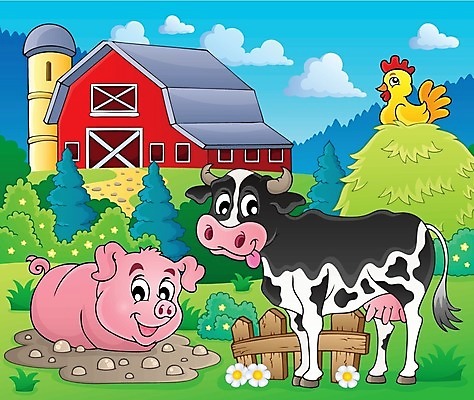 EPS 해외이미지 동물 디자인 응시 행복 농업 일러스트 포유류 조류 미술 미소 건물 울타리 농장 치킨 시골 돼지 그리기 소 만화 그림 진흙 외양간 사일로 해외202004 해외일러스트 건축물 시선 감정 산업 모션 문화예술 표정 담장 닭고기요리 파일형식 벡터 이미지허브