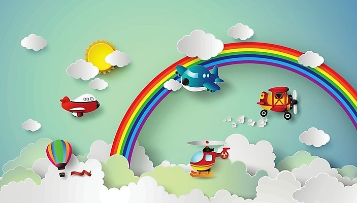 EPS 해외이미지 구름 계절 종이 여행 백그라운드 무지개 일러스트 교통시설 자연 하늘 날씨 비행기 컬러풀 태양 환경 자유 만화 풍선 대패 무료 해외202004 해외일러스트 자연요소 컬러 교통 컨셉 항공교통 대중교통 시설 생태계 파일형식 벡터 이미지허브