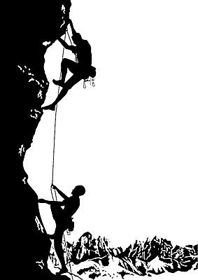 EPS 해외이미지 라이프스타일 감정 벽 일러스트 산 안전 걷기 트래킹 자유 용기 정상 위험 오르기 무료 산악가 해외202004 해외일러스트 그릇 컨셉 모션 레저 생활 파일형식 벡터 이미지허브