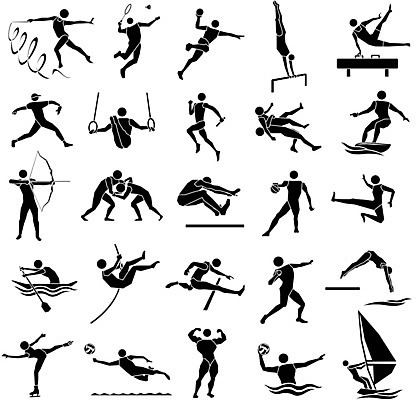 EPS 해외이미지 실루엣 스포츠 올림픽 일러스트 휴식 농구 항해 건강 사람 물 세트 픽토그램 운동 숫자 검은색 수영 야구 게임 서핑 보디빌딩 심볼 사인 다이빙 카누 배드민턴 체조 펜싱 핸드볼 고립 궁수 해외202004 해외일러스트 자연요소 문자 컬러 컨셉 배_교통 놀이 촬영기법 구기 헬스 수상스포츠 수중스포츠 파일형식 벡터 이미지허브
