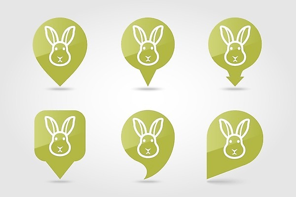 JPG EPS 해외이미지 화살표 말풍선 여러마리 일러스트 종류 사람없음 세트 농장 토끼 라인아트 해외202004 해외일러스트 선 다수 농업 포유류 반려동물 파일형식 벡터 이미지허브