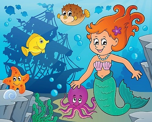 EPS 해외이미지 캐릭터 여자 바다 일러스트 불가사리 어류 미술 물 수중 거품 꼬리 문어 암초 신화 공상 인어 전설 조난 해외202004 해외일러스트 일러캐릭터 자연요소 문화예술 극피동물 연체동물 사람 수중동물 파일형식 벡터 이미지허브