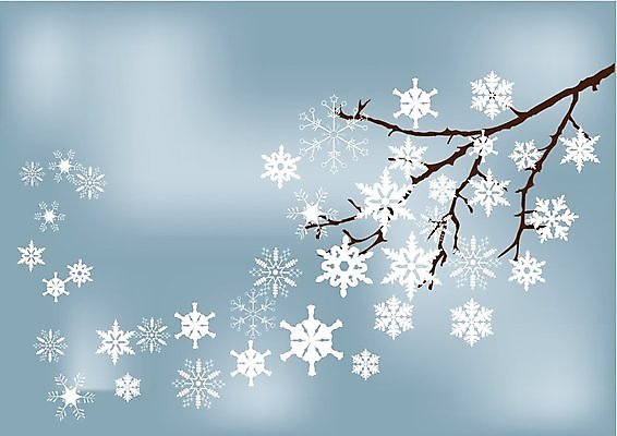 EPS 해외이미지 일러스트 추상 눈꽃 사람없음 나뭇가지 해외202004 해외일러스트 나무 무늬 눈_날씨 파일형식 벡터 이미지허브