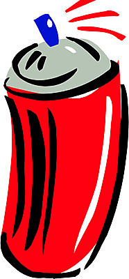 EPS 해외이미지 디자인 일러스트 손가락 미술 페인트 도시 캔 그래피티 만화 분무기 엘리먼트 펑크 스타일 해외202004 해외일러스트 손 문화예술 낙서 그림 파일형식 벡터 이미지허브