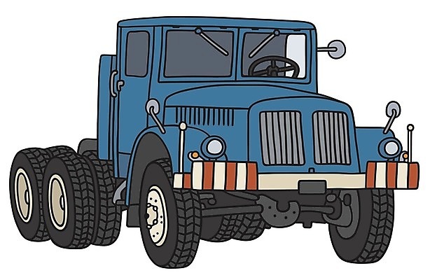 EPS 해외이미지 일러스트 교통시설 자동차 파란색 수확 업무 클래식 만화 땅 짐차 엔진 모터 옛날 해외202004 해외일러스트 육상교통 컬러 교통 컨셉 농업 작업 시설 파일형식 벡터 이미지허브