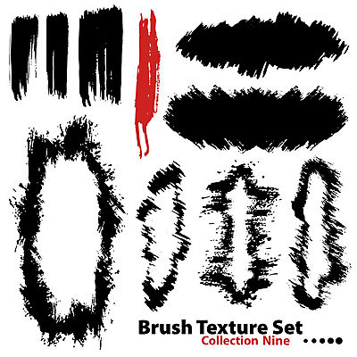 EPS 해외이미지 디자인 일러스트 붓터치 사람없음 검은색 질감 그런지 많음 해외202004 해외일러스트 컬러 컨셉 파일형식 벡터 이미지허브