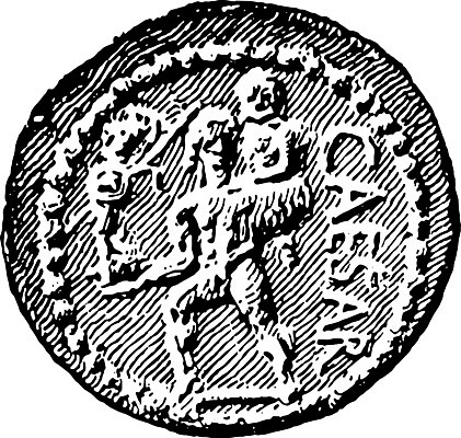 EPS 해외이미지 선 일러스트 동전 수확 로마인 시저 해외202004 해외일러스트 돈 농업 인종 정치가 파일형식 벡터 이미지허브