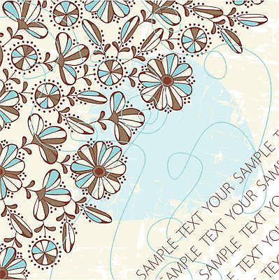 EPS 해외이미지 꽃 선 백그라운드 꽃무늬 일러스트 텍스트 프레임 사람없음 엘리먼트 해외202004 해외일러스트 식물 무늬 파일형식 벡터 이미지허브