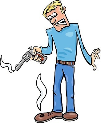 EPS 해외이미지 캐릭터 컨셉 일러스트 불 아이디어 총 표현 유머 연기 발사 만화 그림 슛 문제 실수 속담 바보 양발 트러블 해외202004 해외일러스트 일러캐릭터 자연요소 문자 감정 무기 파일형식 벡터 이미지허브