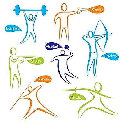 EPS 해외이미지 스포츠용품 스포츠 오렌지 일러스트 공 추상 실내 건강 야외 초록색 파란색 경쟁 경기장 총 게임 그룹 놀이터 발사 만화 역도 양궁 펜싱 핸드볼 2016년 지원 플레이어 해외202004 해외일러스트 무기 컬러 컨셉 무늬 과일 스포츠시설 놀이 내부 운동 구기 연도 오브젝트 파일형식 벡터 이미지허브
