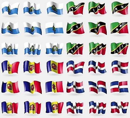 EPS 해외이미지 디자인 문화 상징 일러스트 세계 직물 심볼 지역 도미니카공화국 안도라 전국 강조 해외202004 해외일러스트 남아메리카 파일형식 벡터 이미지허브