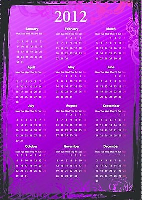 EPS 해외이미지 클립아트 모양 디자인 유럽 선 분홍색 백그라운드 꽃무늬 패턴 곡선 일러스트 벽지 추상 새해 그래픽 장식 세로 보라색 검은색 달력 소용돌이 일주일 날짜 제비꽃 질감 월 그런지 해외202004 해외일러스트 꽃 나라 컬러 무늬 회오리 파일형식 벡터 이미지허브