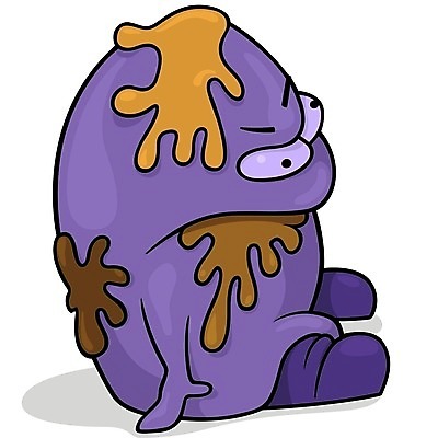 EPS 해외이미지 클립아트 캐릭터 일러스트 유령 질병 쓰레기 만화 먹기 감염 먼지 덮기 박테리아 고립 몬스터 소름 못생김 해외202004 해외일러스트 일러캐릭터 감정 의학 모션 파일형식 벡터 이미지허브