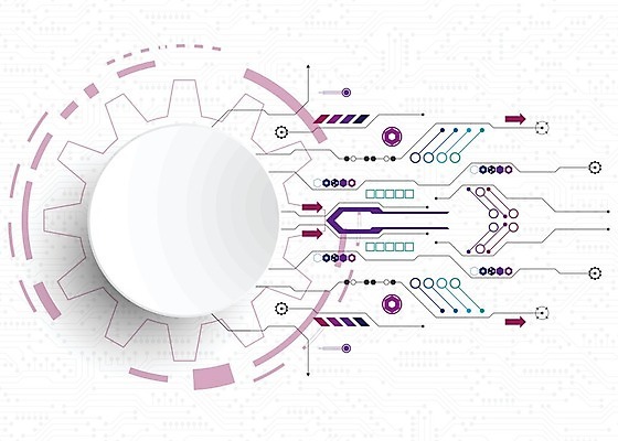 EPS 해외이미지 디자인 일러스트 추상 사람없음 그래픽 디지털 흰색 원형 해외202004 해외일러스트 도형 컬러 무늬 파일형식 벡터 이미지허브