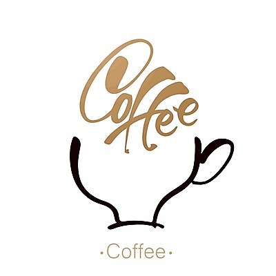 EPS 해외이미지 템플릿 디자인 포스터 백그라운드 스티커 일러스트 캘리그라피 텍스트 타이포그라피 사람없음 상점 카페 머그컵 뜨거움 오브젝트 사인 엘리먼트 레터링 해외202004 해외일러스트 문자 컵 파일형식 벡터 이미지허브