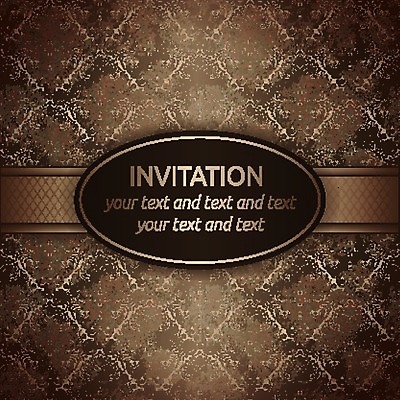 EPS 해외이미지 일러스트 사람없음 갈색 빈티지 원형 클래식 고급 해외202004 해외일러스트 도형 컬러 컨셉 파일형식 벡터 이미지허브