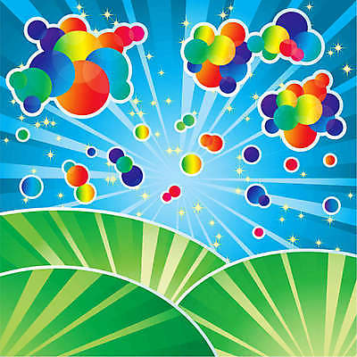 EPS 해외이미지 구름 디자인 백그라운드 일러스트 자연 추상 풍경 장식 광선 만화 언덕 해외202004 해외일러스트 자연요소 무늬 생태계 파일형식 벡터 이미지허브