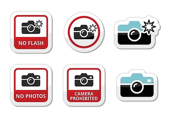 EPS 해외이미지 일러스트 표시 경고 사람없음 카메라 금지 촬영금지 해외202004 해외일러스트 전자제품 파일형식 벡터 이미지허브