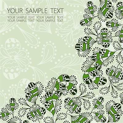 EPS 해외이미지 꽃 선 백그라운드 꽃무늬 일러스트 텍스트 프레임 사람없음 엘리먼트 해외202004 해외일러스트 식물 무늬 파일형식 벡터 이미지허브