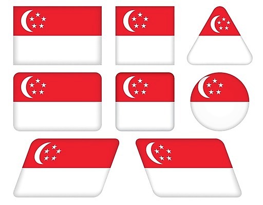 EPS 해외이미지 배너 일러스트 세트 깃발 원형 수집 심볼 사인 정사각형 배지 직사각형 싱가폴 고립 전국 정부 표준 해외202004 해외일러스트 도형 아시아 파일형식 벡터 이미지허브