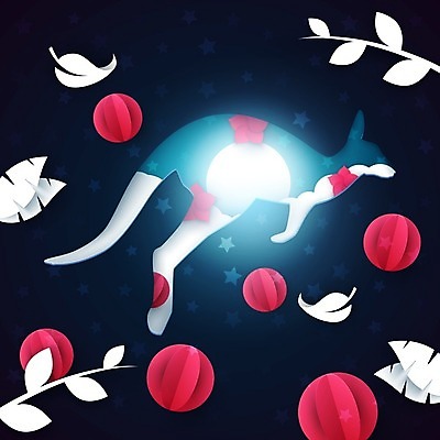 EPS 해외이미지 모양 동물 구름 디자인 실루엣 별 종이 야생동물 백그라운드 컨셉 일러스트 포유류 자연 하늘 추상 동물원 미술 풍경 그래픽 여름 파란색 빛 점프 검은색 흰색 호주 야간 심볼 사인 그림 종이접기 캥거루 내추럴 고립 엘리먼트 해외202004 해외일러스트 자연요소 계절 컬러 무늬 모션 문화예술 촬영기법 오세아니아 생태계 접기 파일형식 벡터 이미지허브