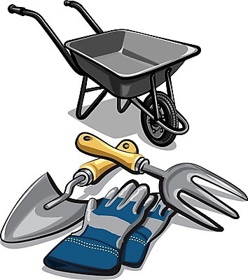 EPS 해외이미지 장갑 포크 농업 일러스트 초록색 세트 농장 정원 수레 장비 도구 업무 바퀴 삽 원예 갈퀴 해외202004 해외일러스트 식기 잡화 산업 컬러 취미 카트 작업 파일형식 벡터 이미지허브