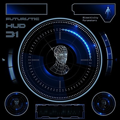 EPS 해외이미지 일러스트 사람모양 사람없음 디지털 인포그래픽 사이버 UI 인터페이스 해외202004 SF 해외일러스트 모양 파일형식 벡터 이미지허브