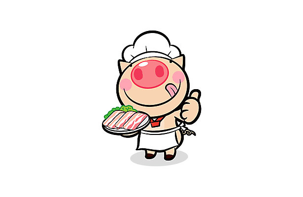 캐릭터 접시 동물캐릭터 일러스트 홍보캐릭터 요리사모자 생고기 육류 돼지고기 들기 손짓 사람없음 요식업 앞치마 엄지손가락 최고 돼지 조리복 삼겹살 돼지캐릭터 일러캐릭터 AI파일 동물 모자_잡화 식기 산업 유니폼 식재료 포유류 손가락 모션 요리사 파일형식 벡터