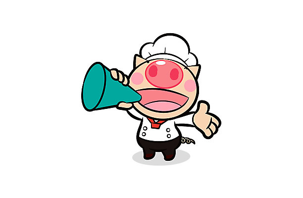 캐릭터 동물캐릭터 일러스트 홍보캐릭터 안내 요리사모자 육류 돼지고기 들기 사람없음 요식업 확성기 돼지 조리복 삼겹살 돼지캐릭터 일러캐릭터 AI파일 동물 모자_잡화 산업 유니폼 식재료 포유류 모션 요리사 파일형식 벡터