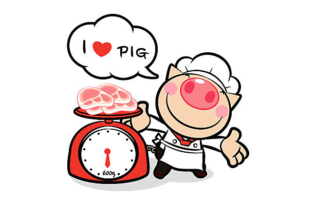 캐릭터 동물캐릭터 일러스트 홍보캐릭터 요리사모자 저울 생고기 육류 돼지고기 사람없음 요식업 앞치마 돼지 무게 삼겹살 돼지캐릭터 일러캐릭터 AI파일 동물 모자_잡화 산업 식재료 포유류 요리사 파일형식 벡터