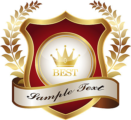 모양 문양 리본 상징 백그라운드 스티커 무늬 일러스트 텍스트 왕관 사람없음 꼬리표 라벨 끈 최고 심볼 배지 월계수 국내일러스트 AI파일 프레임 파일형식 벡터