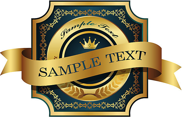 모양 문양 리본 상징 백그라운드 스티커 무늬 일러스트 텍스트 왕관 사람없음 꼬리표 라벨 끈 심볼 배지 국내일러스트 AI파일 프레임 파일형식 벡터