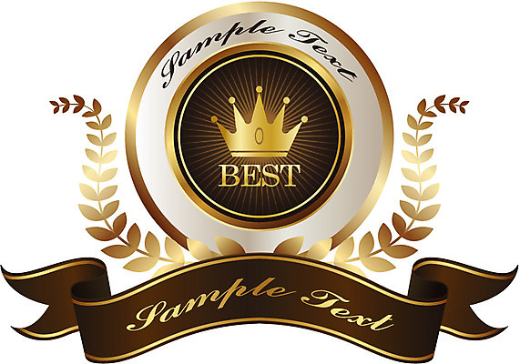 모양 문양 리본 상징 백그라운드 스티커 무늬 일러스트 텍스트 왕관 사람없음 꼬리표 라벨 끈 최고 심볼 배지 월계수 국내일러스트 AI파일 프레임 파일형식 벡터