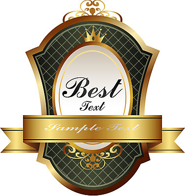 모양 문양 리본 상징 백그라운드 스티커 무늬 일러스트 텍스트 왕관 사람없음 꼬리표 라벨 끈 최고 심볼 배지 국내일러스트 AI파일 프레임 파일형식 벡터