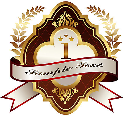 모양 1 문양 리본 상징 백그라운드 스티커 무늬 일러스트 텍스트 사람없음 숫자 꼬리표 라벨 끈 심볼 배지 월계수 국내일러스트 AI파일 문자 프레임 파일형식 벡터