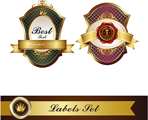 모양 1 문양 리본 상징 백그라운드 스티커 무늬 일러스트 텍스트 왕관 사람없음 세트 숫자 꼬리표 라벨 끈 최고 심볼 배지 국내일러스트 AI파일 문자 프레임 파일형식 벡터