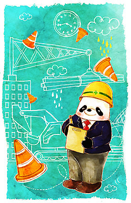 전신 PSD 동물 구름 캐릭터 건축물 시계 동물캐릭터 백그라운드 일러스트 비즈니스 넥타이 애니멀프린트 서기 들기 정장 사람없음 건물 라이프 비즈니스라이프 건설현장 비즈니스맨 중장비 안전모 판다 포크레인 빗방울 기중기 파일 삼각대 서류판 국내일러스트 일러캐릭터 자연요소 라이프스타일 잡화 옷 남자 건축 곰 모션 건설업 생활 사무용품 직장인 비_날씨 산업장비 헬멧 안전장비 파일형식