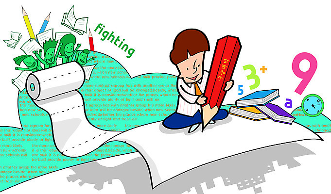 전신 PSD 학생 여학생 여자 교육 남자 교복 남학생 시계 일러스트 청소년 고등학생 사람 앉기 여러명 10대 책 필기구 숫자 연필 수능 시험 자신감 화장지 입시 수험생 시험지 수능대비 십대만 국내일러스트 문자 옷 감정 다수 모션 문구용품 학용품 학습 파일형식