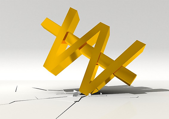 PSD 편집이미지 기호 백그라운드 사람없음 그래픽 금융 경제 3D소스 3D 손상 원화 화폐기호 편집소스 편집3D 문자 컨셉 돈 화폐 디지털합성 파일형식