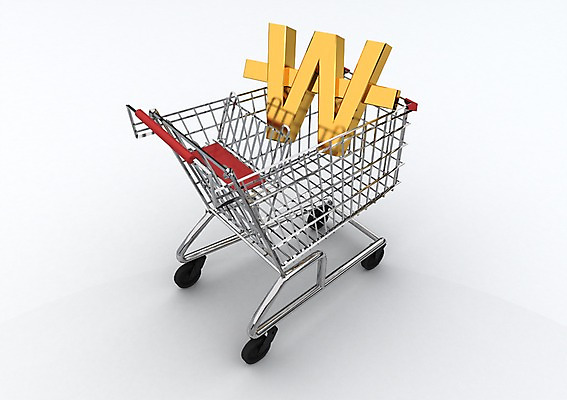 PSD 편집이미지 기호 백그라운드 사람없음 그래픽 금융 경제 쇼핑 3D소스 3D 카트 쇼핑카 원화 화폐기호 장바구니 편집소스 편집3D 문자 돈 바구니 화폐 디지털합성 파일형식