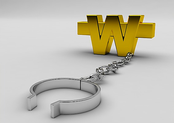 PSD 편집이미지 기호 백그라운드 사람없음 그래픽 금융 경제 3D소스 3D 원화 화폐기호 쇠사슬 수갑 편집소스 편집3D 문자 돈 화폐 디지털합성 파일형식