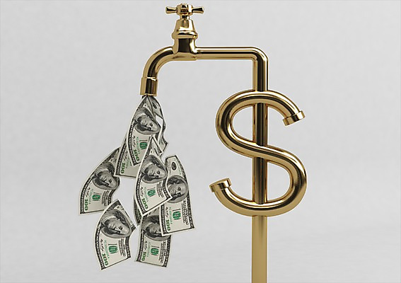 PSD 편집이미지 기호 백그라운드 지폐 돈 사람없음 그래픽 금융 경제 3D소스 3D 달러 화폐기호 수도꼭지 수도 파이프 관 수도_상하수도 편집소스 편집3D 문자 재산 화폐 디지털합성 상하수도 파일형식