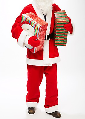 포토 JPG 스튜디오촬영 기념일 리본 컬러 크리스마스 포장 산타옷 크리스마스용품 크리스마스선물 선물 한명 서기 들기 이벤트 신체부위 빨간색 선물상자 상자 산타클로스 오브젝트 국내포토 1 옷 모션 실내 사람 용품 파일형식