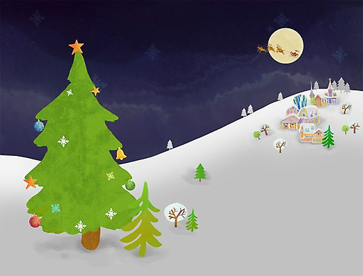 PSD 나무 식물 건축물 계절 백그라운드 겨울 일러스트 밤하늘 주택 풍경 사람없음 크리스마스트리 산타클로스 마을 루돌프 추위 보름달 달 방울 눈 썰매 겨울배경 국내일러스트 자연요소 건축 크리스마스 하늘 날씨 사슴 건물 장식 야간 파일형식