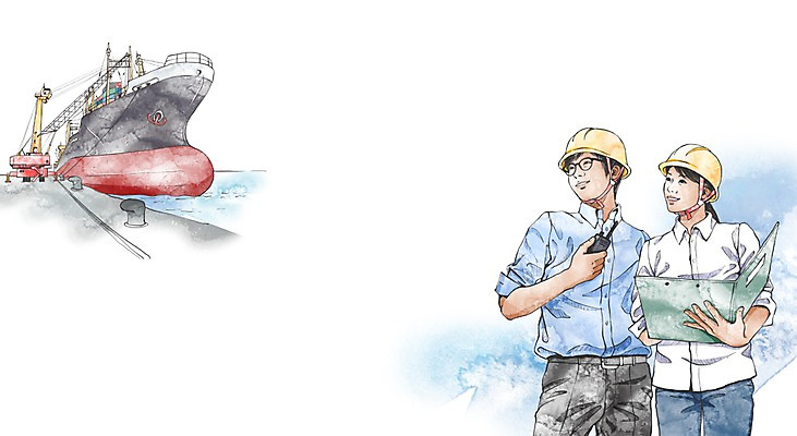 PSD 직업 학생 라이프스타일 여자 교육 남자 대학생 일러스트 서기 들기 사람 상반신 두명 라이프 항구 구직 짐 체험 중장비 목표 계획 안전모 기중기 무역 대학교 문서 파일 열정 무전기 선박 국내일러스트 감정 산업 컨셉 수상교통 학교 교통시설 모션 무선통신 생활 산업장비 헬멧 안전장비 파일형식