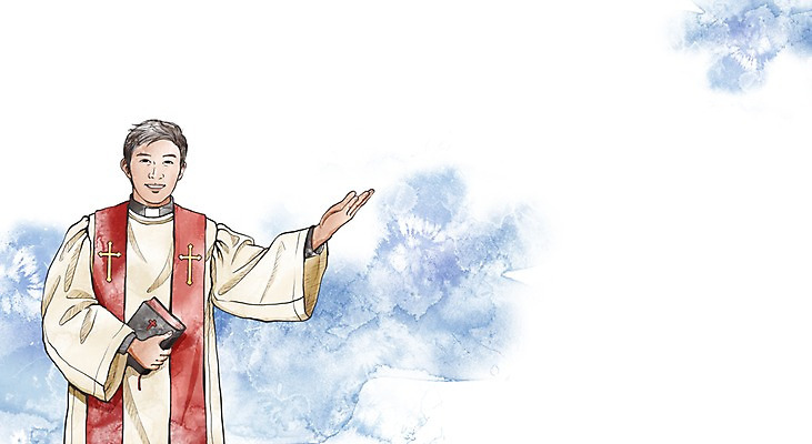 PSD 직업 학생 라이프스타일 교육 남자 기독교 종교 대학생 일러스트 한명 서기 웃음 들기 사람 손짓 상반신 라이프 손들기 성경 구직 가운 졸업가운 체험 목표 계획 종교인 목사 대학교 열정 남자만 남자한명만 국내일러스트 1 옷 감정 컨셉 종교용품 학교 모션 표정 생활 성직자 파일형식