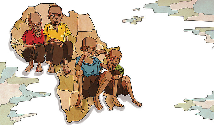 전신 PSD 남자 어린이 지도 일러스트 아프리카 사람 앉기 소년 여러명 슬픔 위험 가난 사회이슈 기아 사회복지 복지 난민 고아 영양실조 남자만 어린이만 소년만 구호활동 국내일러스트 감정 나라 다수 컨셉 모션 파일형식