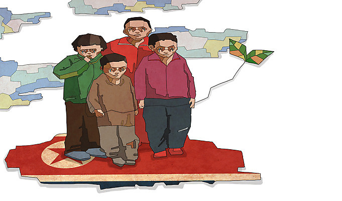 전신 PSD 식물 여자 남자 어린이 일러스트 가족 엄마 나뭇잎 서기 사람 소년 여러명 슬픔 자녀 아빠 국기 울음 위험 가난 사회이슈 기아 사회복지 복지 눈물 난민 북한 영양실조 구호활동 국내일러스트 감정 아시아 다수 컨셉 잎 관계 모션 표정 파일형식