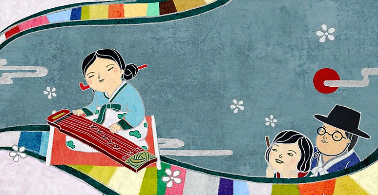 전신 PSD 식물 캐릭터 한국문화 한국전통 전통 옷 여자 남자 꽃 전통문화 문화 어린이 악기 백그라운드 연주 일러스트 전통캐릭터 국악기 사람 앉기 소녀 성인 세명 태양 전통의상 한복 즐거움 가야금 선비 국내일러스트 일러캐릭터 갓모자 자연요소 모자_잡화 동양문화 감정 음악 모션 현악기 전통소품 한국 국악 파일형식