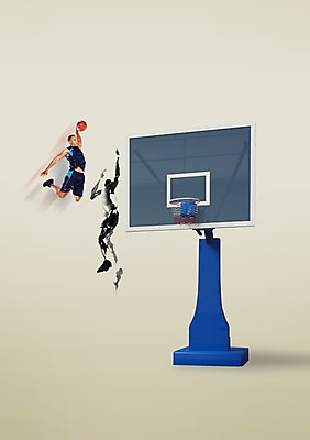 전신 PSD 서양인 외국인 편집 편집이미지 남자 스포츠 흑인 공 운동선수 농구 농구공 사람 두명 달리기 운동 3D 점프 골대 농구선수 슛 농구대 덩크슛 블로킹 남자만 편집3D 모션 건강 인종 구기 디지털합성 파일형식
